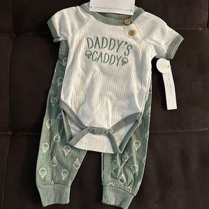 3 Piece Golf Baby Outfit